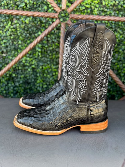 Lazo Croc Print Boots