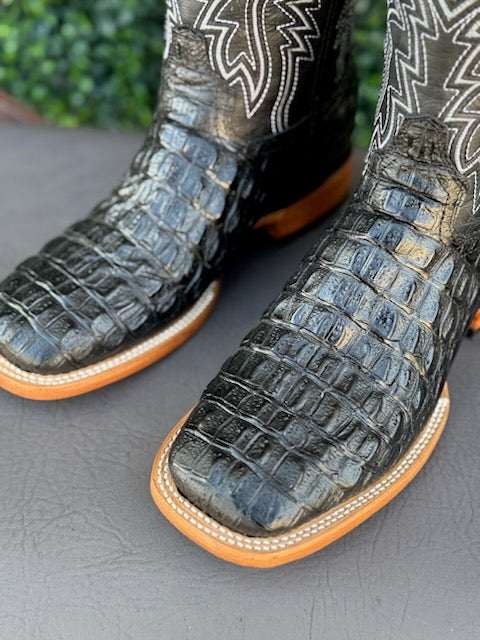Lazo Croc Print Boots
