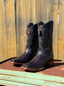 Los Altos Caiman Belly Cowboy Boots