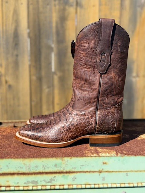 Los Altos Caiman Hornback Cowboy Boots