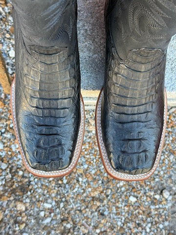 Los Altos Caiman Hornback Cowboy Boots