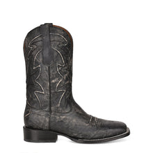 Circle G Two Toned Broad Toe Boots