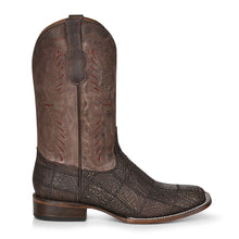 Circle G Chocolate Shark Patch Work Boots
