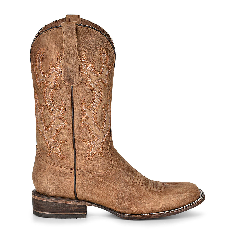 Circle G Sand Broad Toe Boots