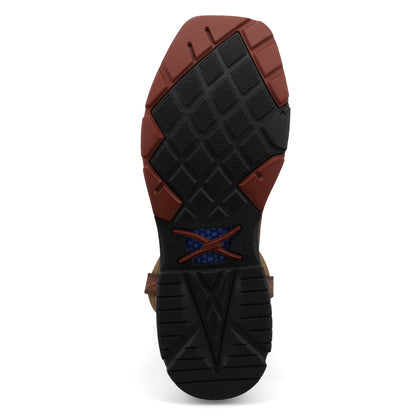 Twisted X 11" Caiman Print Work Boot