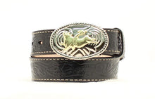 Nocona Boys Black Western Belt