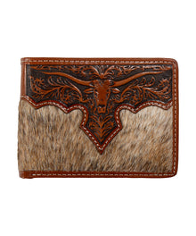 Nocona Bifold Passcase LongHorn Wallet