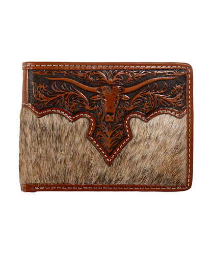 Nocona Bifold Passcase LongHorn Wallet
