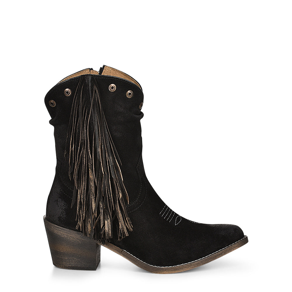 Circle G Embroidery & Fringe Boots