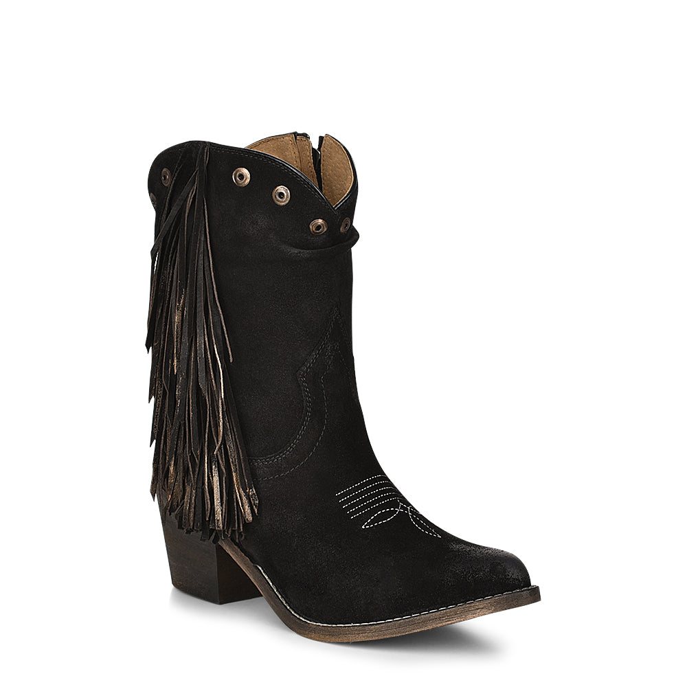 Circle G Embroidery & Fringe Boots