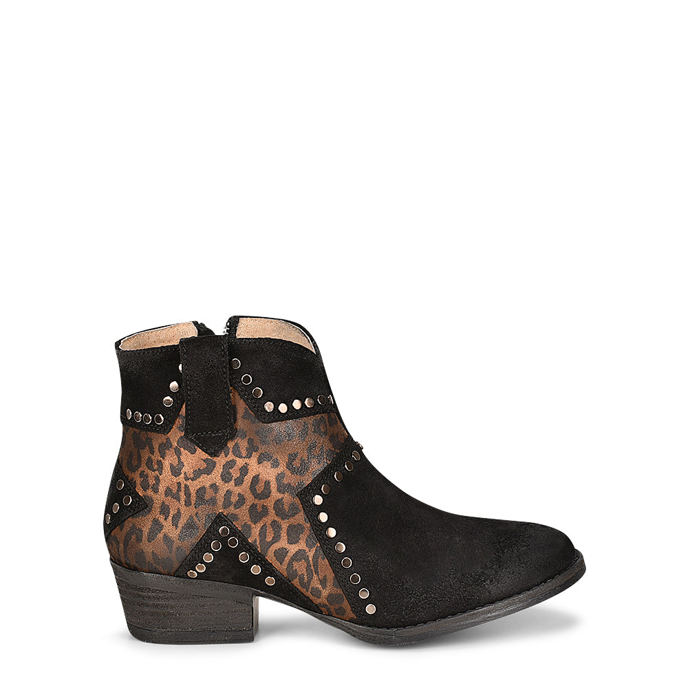 Circle G Cheetah Print Ankle Boots