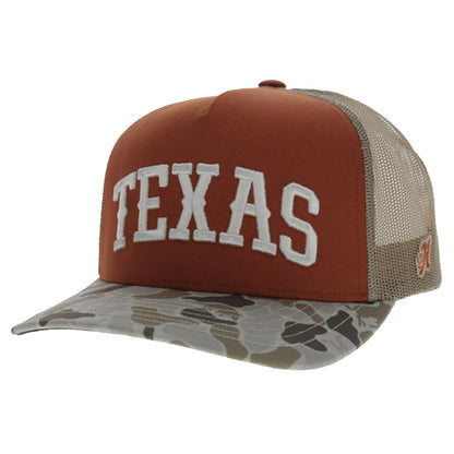 Hooey "University Of Texas" Camo Snapback