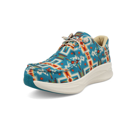Twisted X Turquoise Multi Feather X Casual