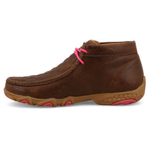 Dark Tan & Pink Chukka Driving Moc