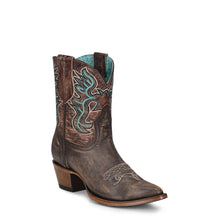 Corral  Brown Rustic Ankle Boots
