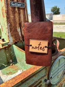 Notes Leather Pocket Book