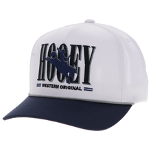Hooey "Wild Ride" White w/Navy Cap