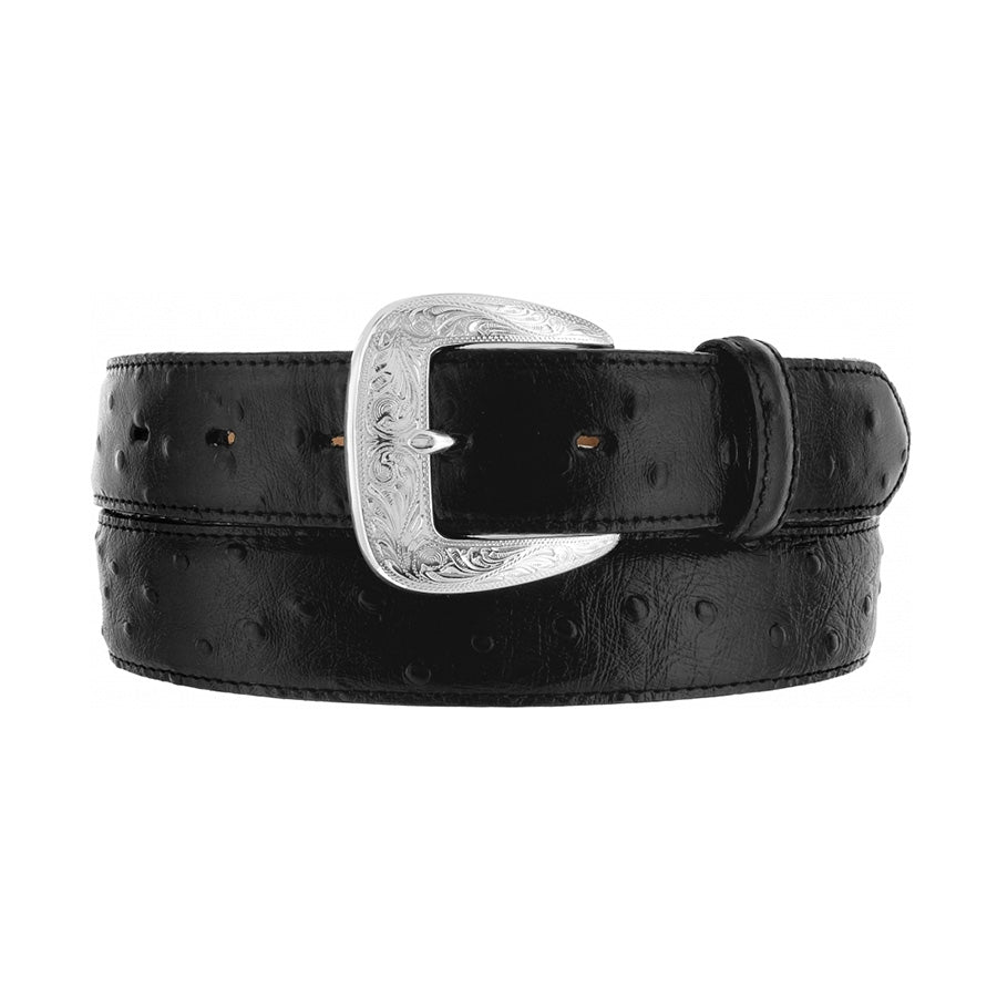 Tony Lama Ostrich Print Dress Belt