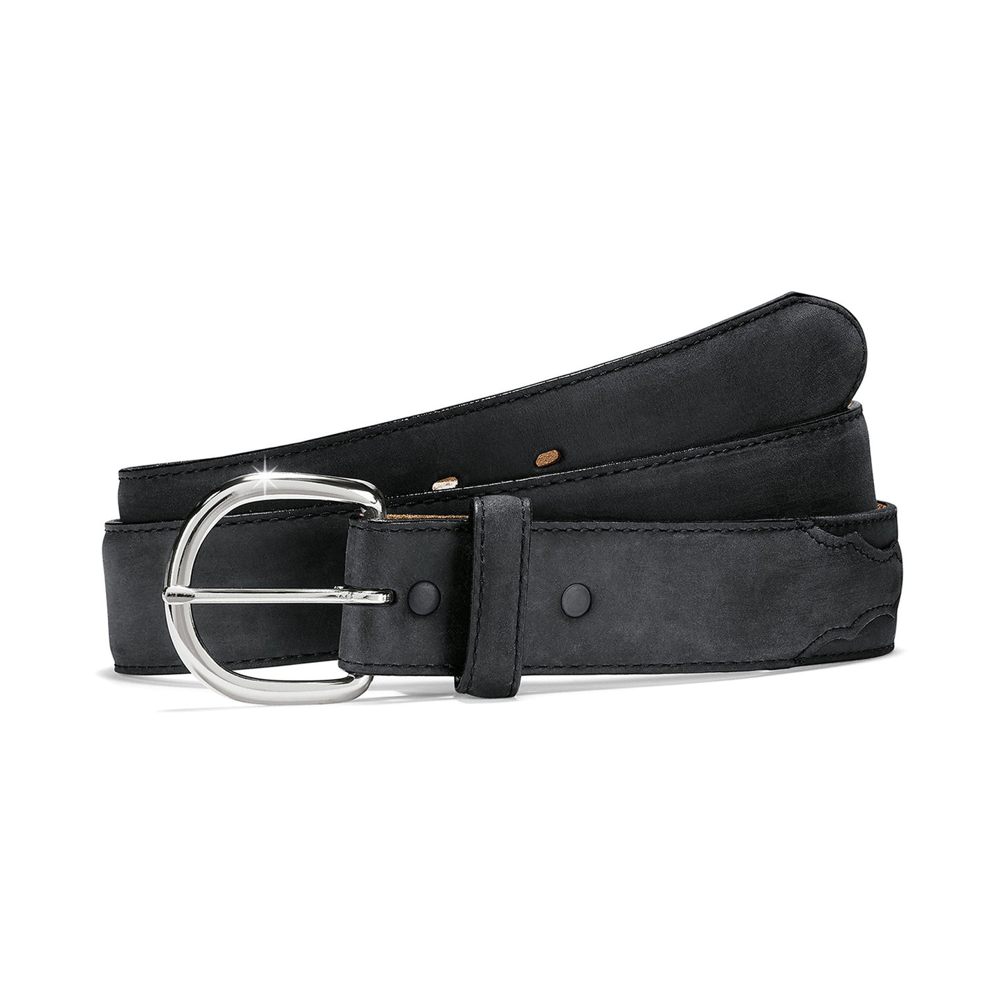 Justin Black Classic Western Belt