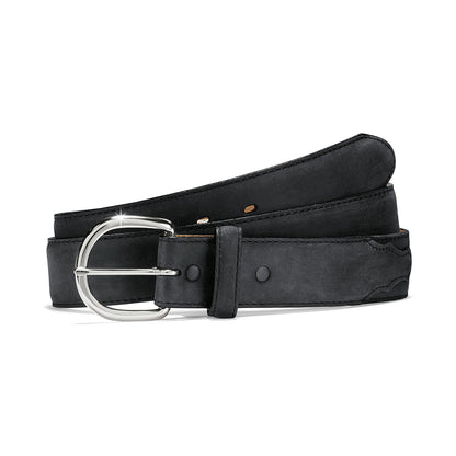 Justin Black Classic Western Belt