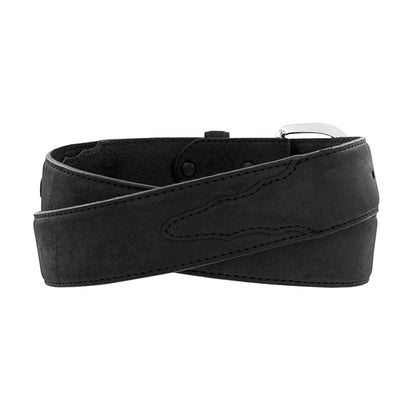 Justin Black Classic Western Belt