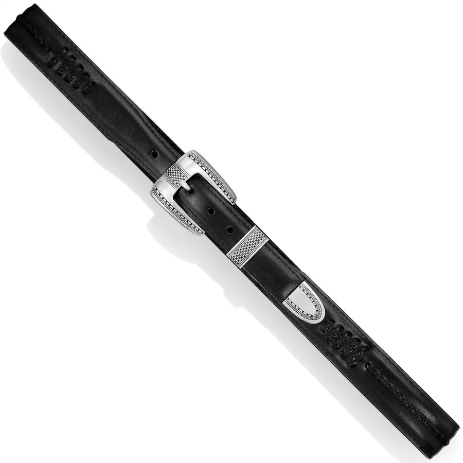 Brighton Black Salina Taper Belt