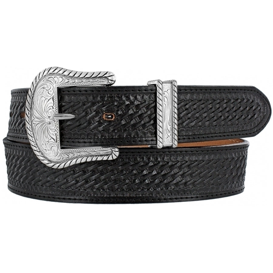 Justin Black Branco Belt