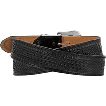 Justin Black Branco Belt
