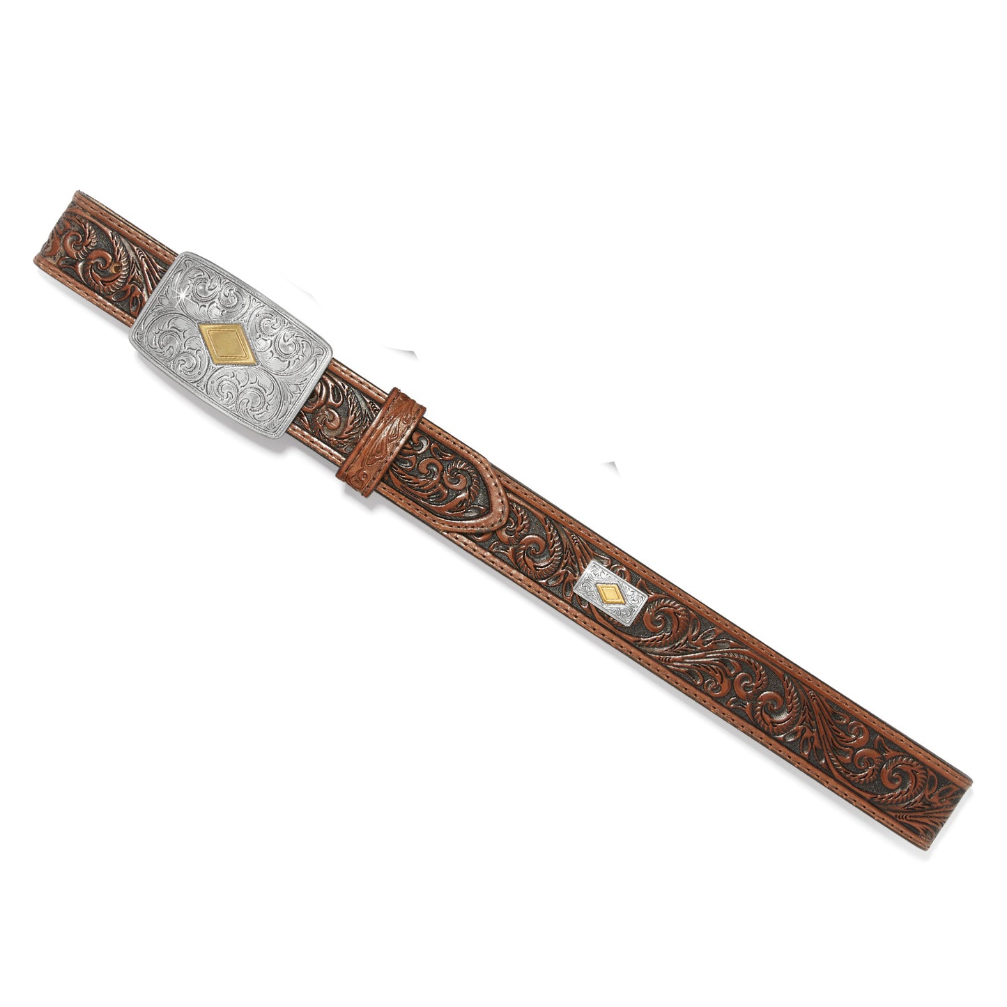 Tony Lama Brown Goldfield Belt