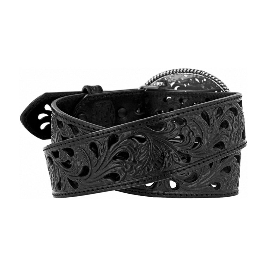 Tony Lama Ladies Pierced Filigree Trophy Belt
