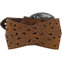 Tony Lama Ladies Pierced Filigree Trophy Belt