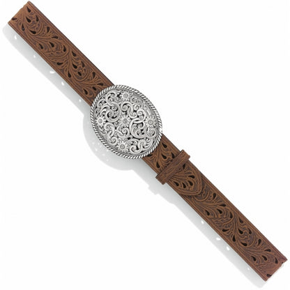 Tony Lama Ladies Pierced Filigree Trophy Belt