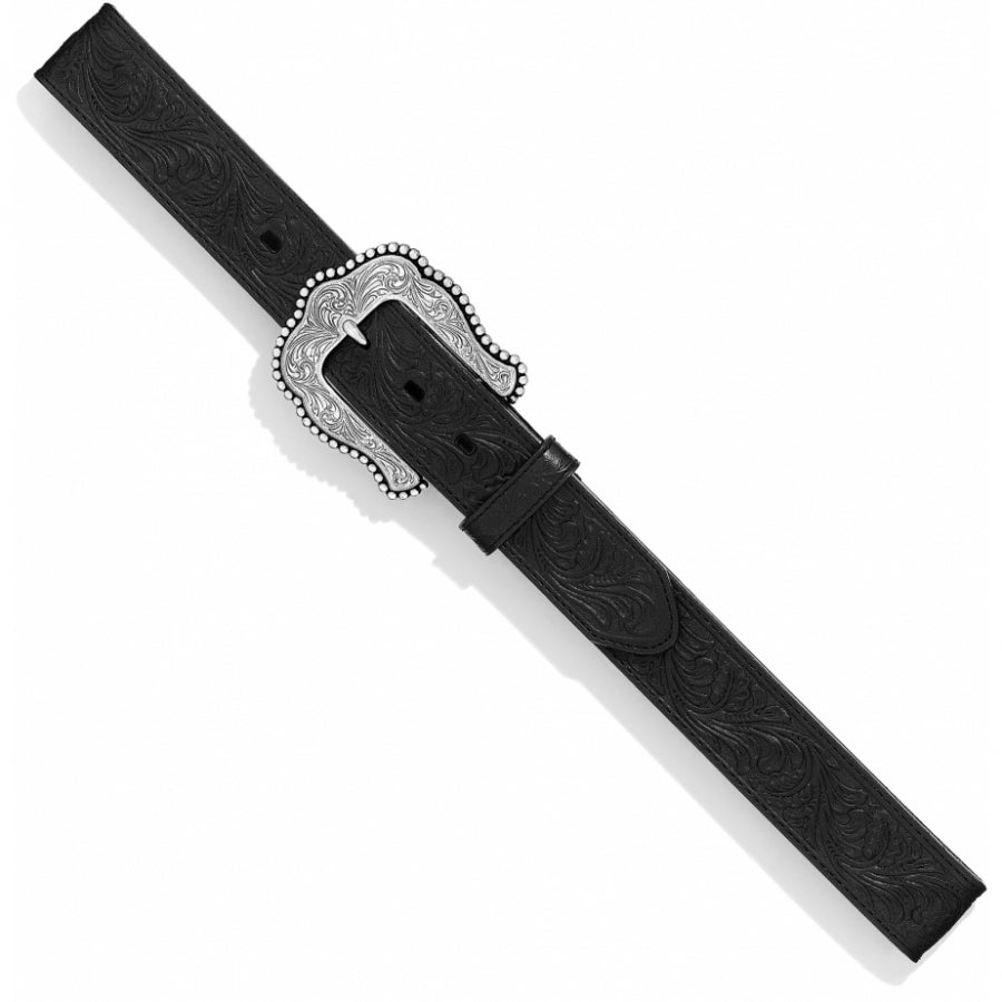 Tony Lama Ladies Black Layla Belt