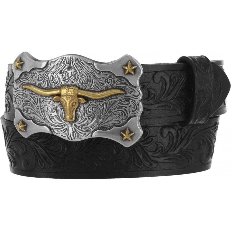 Tony Lama Kids Black Texas Belt