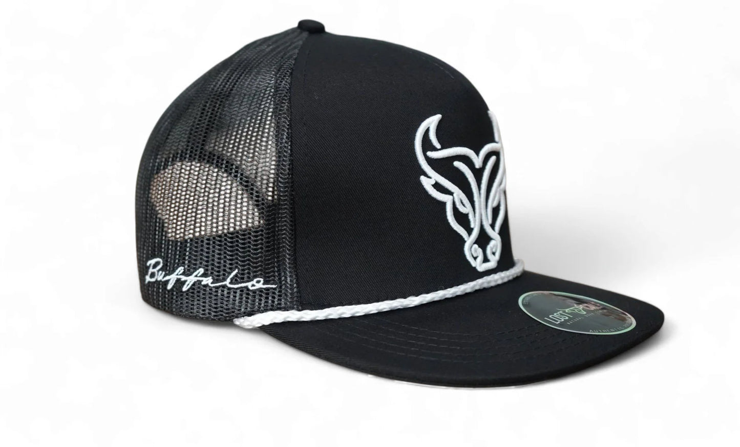 Lost Calf Buffalo Flat Bill Cap