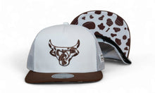 Lost Calf Cowhide Flat Bill Cap