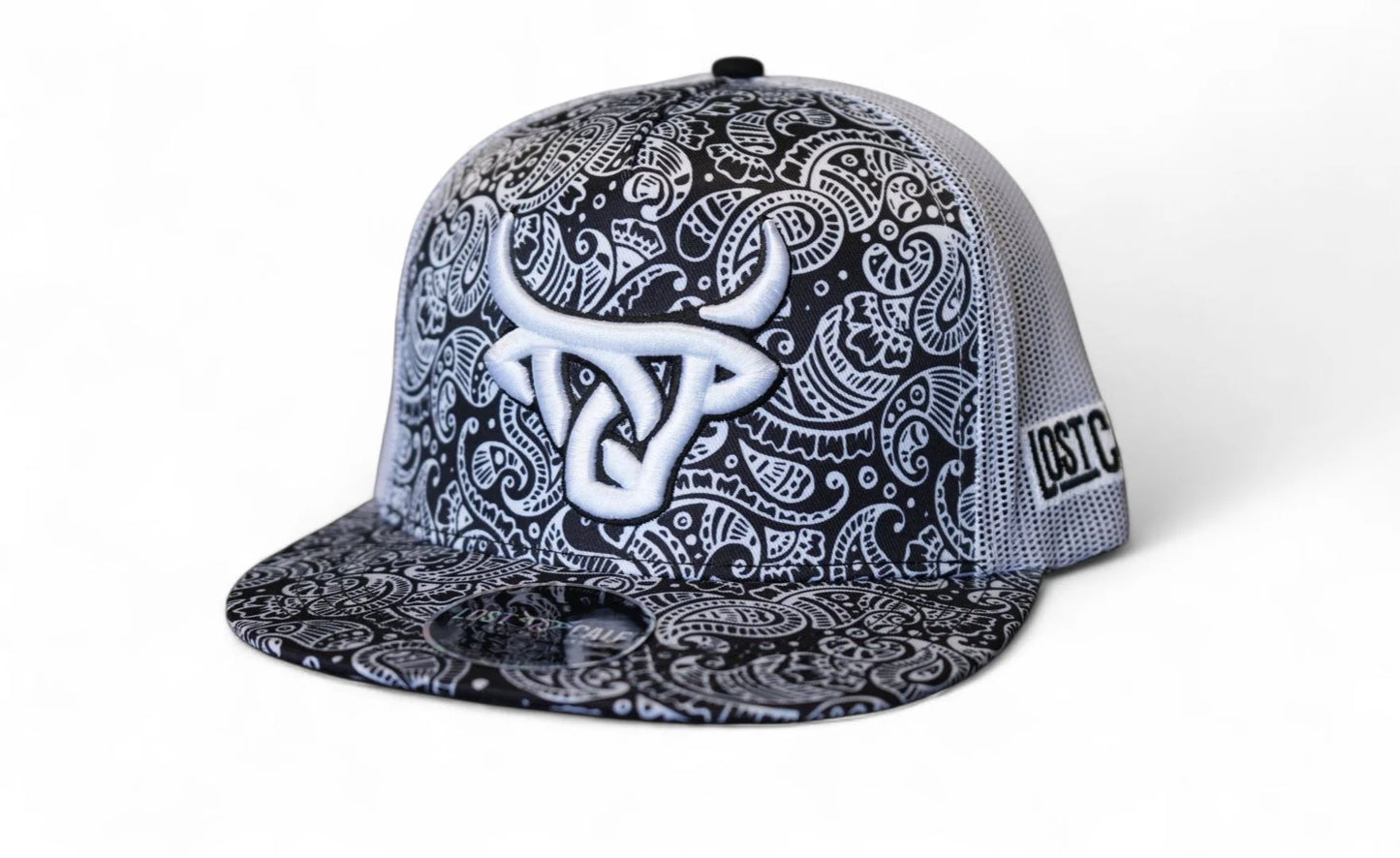 Lost Calf Bandana Flat Bill Cap