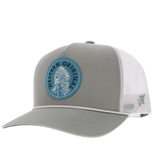 Hooey "Quanah" Grey/White Cap